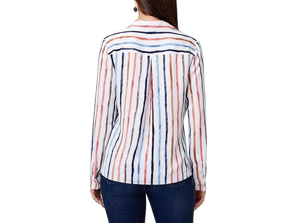 NIC+ZOE Painted Stripe Shirt Product Image