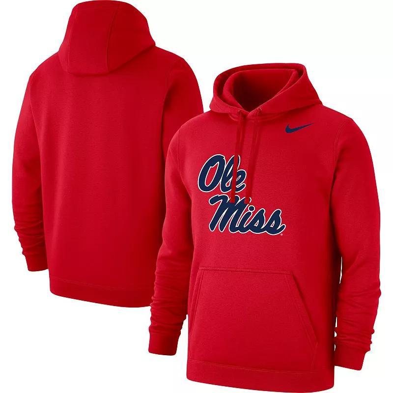 NIKE Black Georgia Bulldogs Basketball Icon Club Fleece Pullover Hoodie Product Image