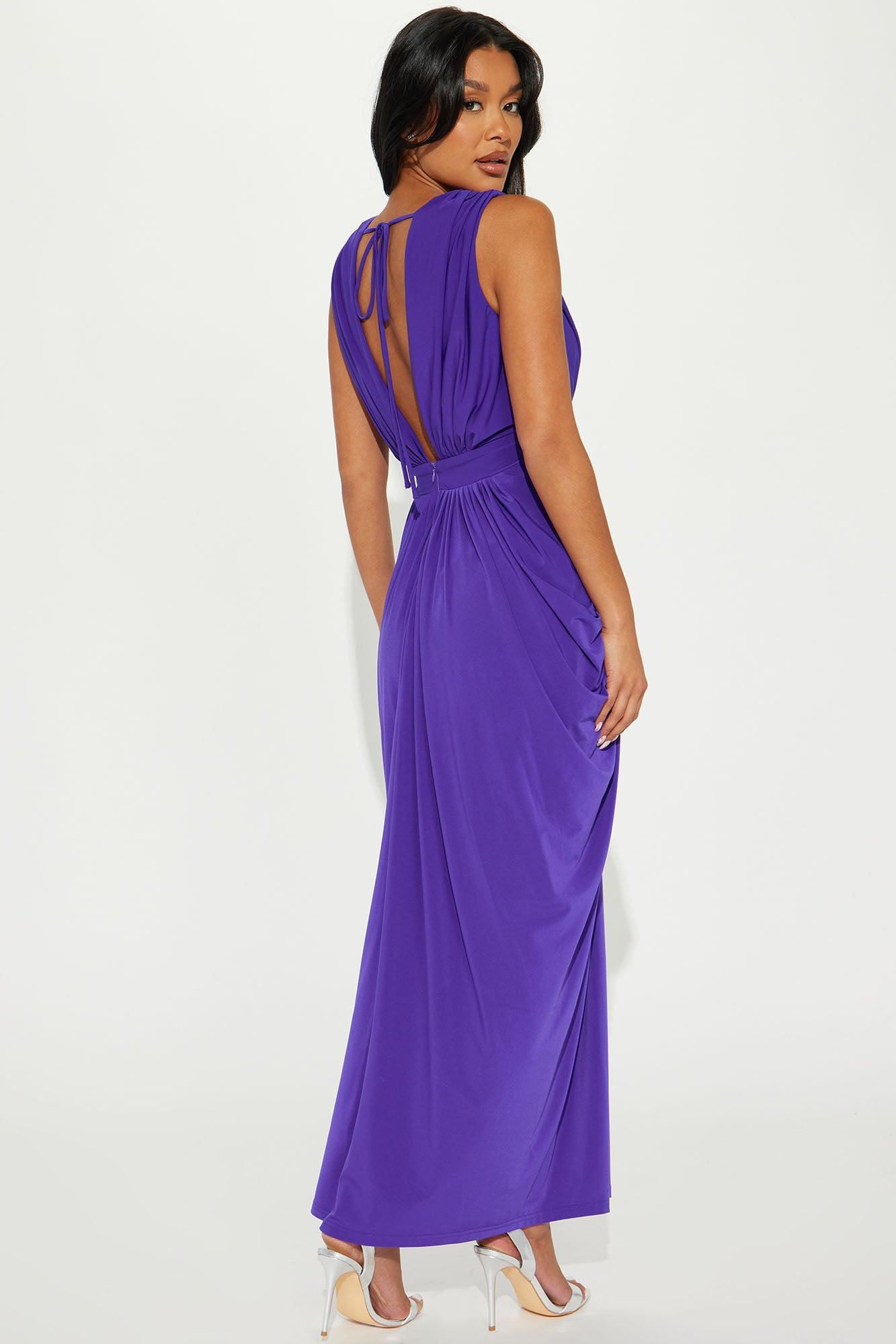 Who Me Maxi Dress - Purple Product Image