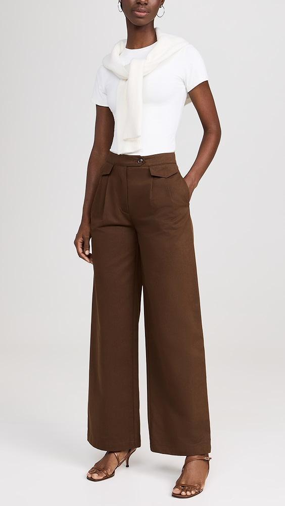 Solid & Striped The Tori Pants | Shopbop Product Image