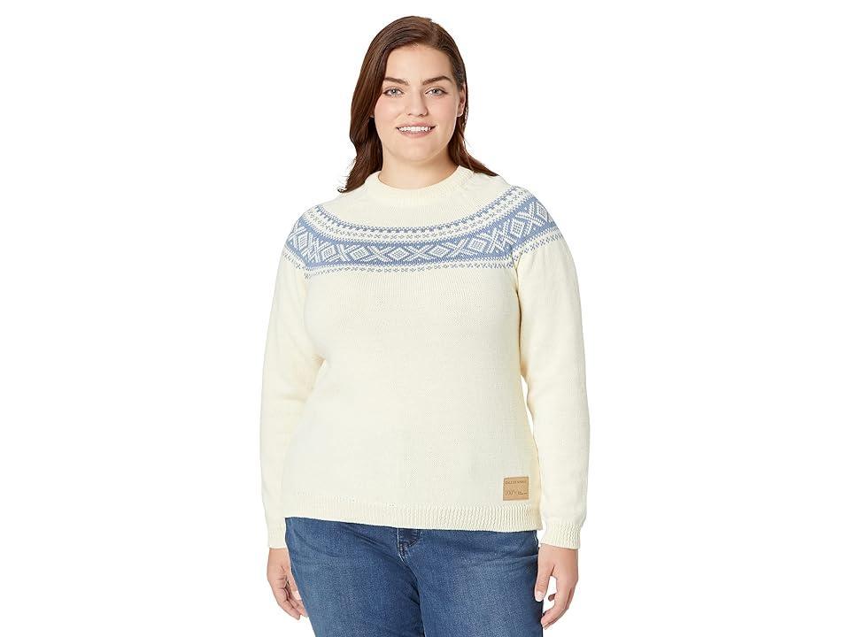 Dale of Norway Vagsoy Sweater (Off Blue Shadow) Women's Clothing Product Image