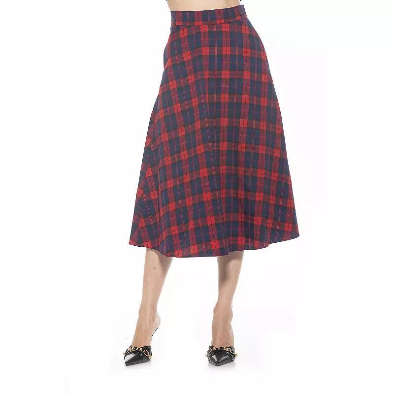 Womens ALEXIA ADMOR Twill Maxi Skirt Product Image