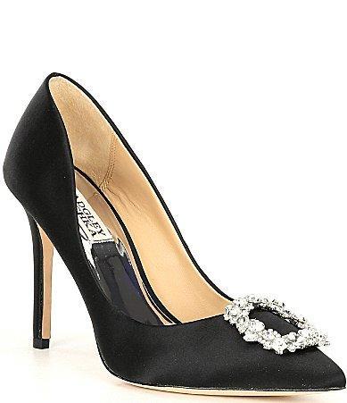 Badgley Mischka Collection Cher Crystal Embellished Pump Product Image