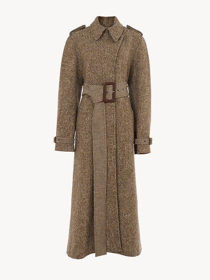 Belted trench coat Product Image