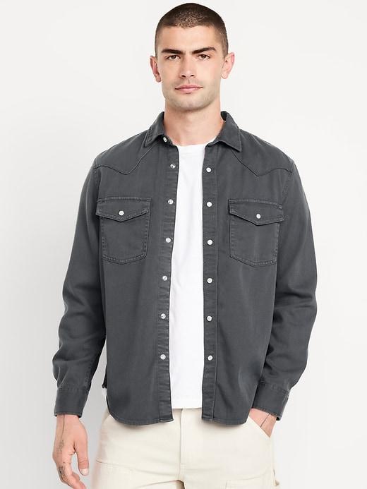 Jean Pocket Shirt Product Image