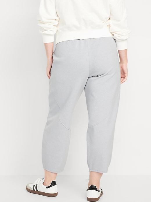 High-Waisted Dynamic Fleece Barrel-Leg Pants Product Image