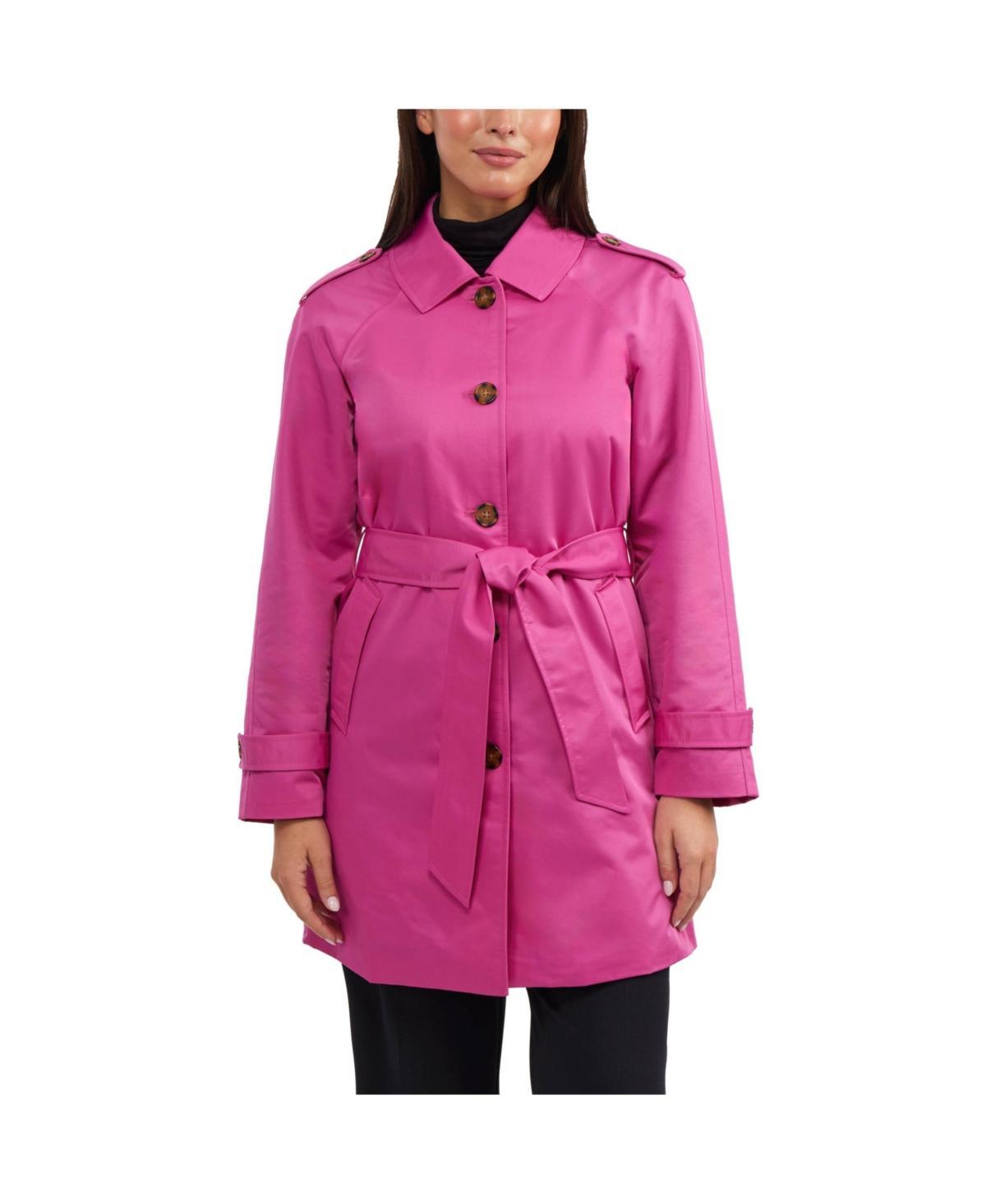 Women's Women's Cinched Waist Gillet Trench Coat Product Image