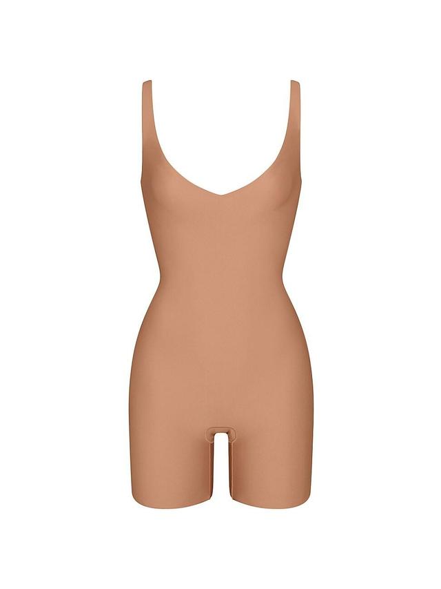 Womens Body Plunge Mid-Thigh Bodysuit Product Image