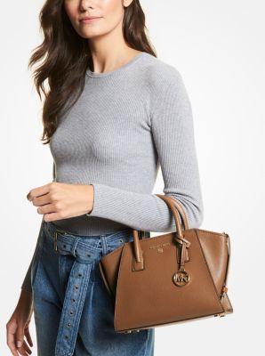 Avril Small Leather Top-Zip Satchel Product Image