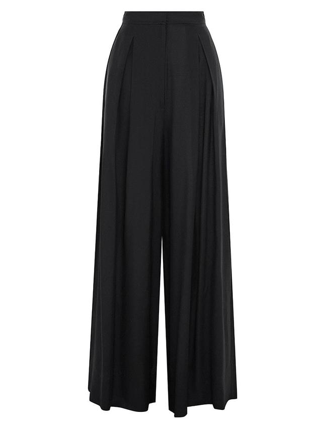 Womens Del Mar Pleated Wide-Leg Pants Product Image