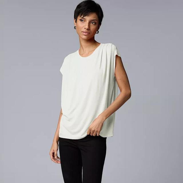 Womens Simply Vera Vera Wang Pleated Dolman Tee Product Image