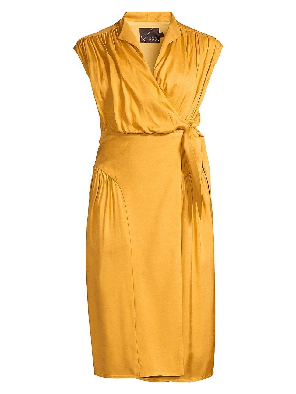 Womens Tammy Linen Wrap Dress Product Image