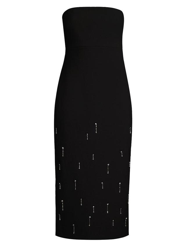 Womens Benny Strapless Beaded Midi-Dress Product Image