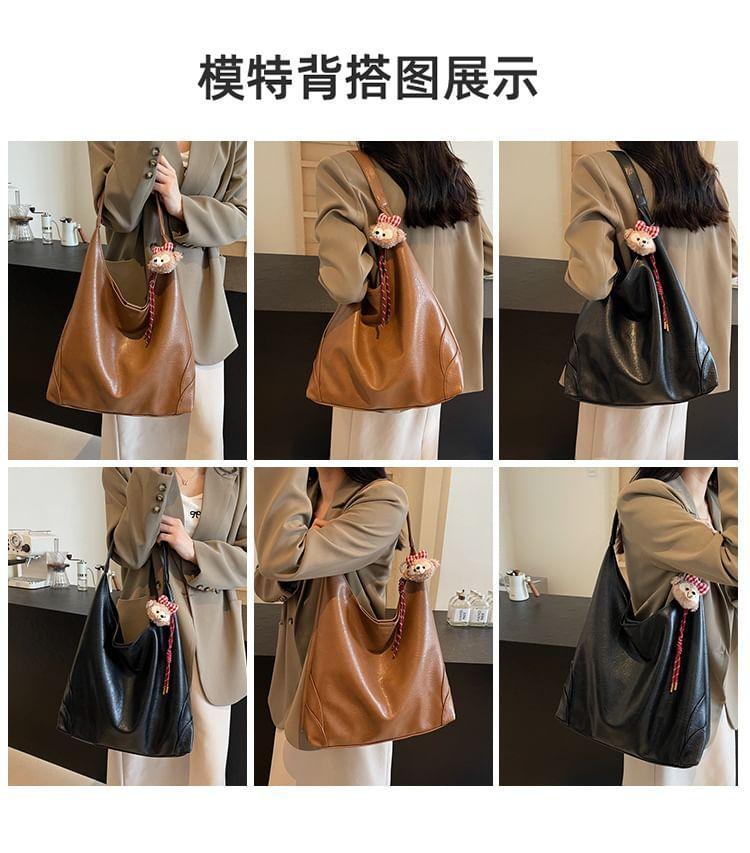 Faux Leather Tote Bag product image