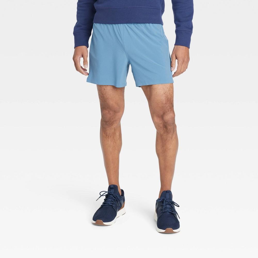 Mens Run Shorts 5 - All In Motion Airway Blue Product Image