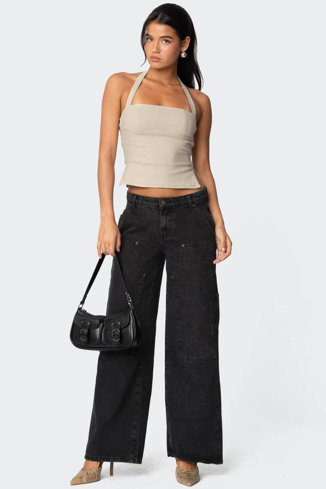 Ayla Low Rise Carpenter Jeans Product Image