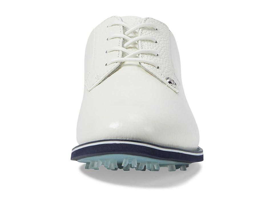 GFORE Women's Gallivanter Pebble Leather Golf Shoes (Snow) Women's Shoes Product Image