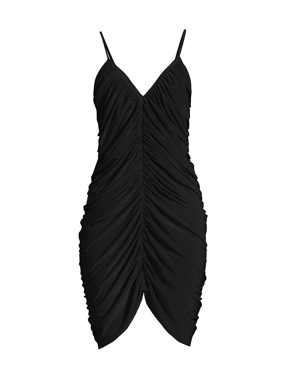 Womens Diana Ruched Slip Dress Product Image