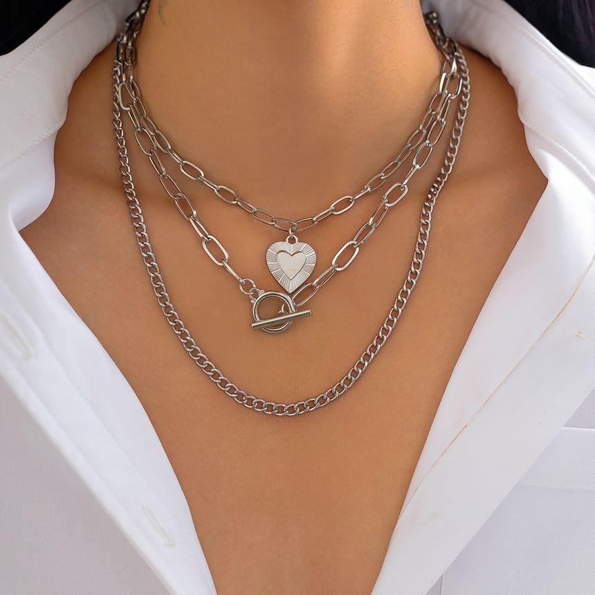 Metallic Necklace Set Product Image