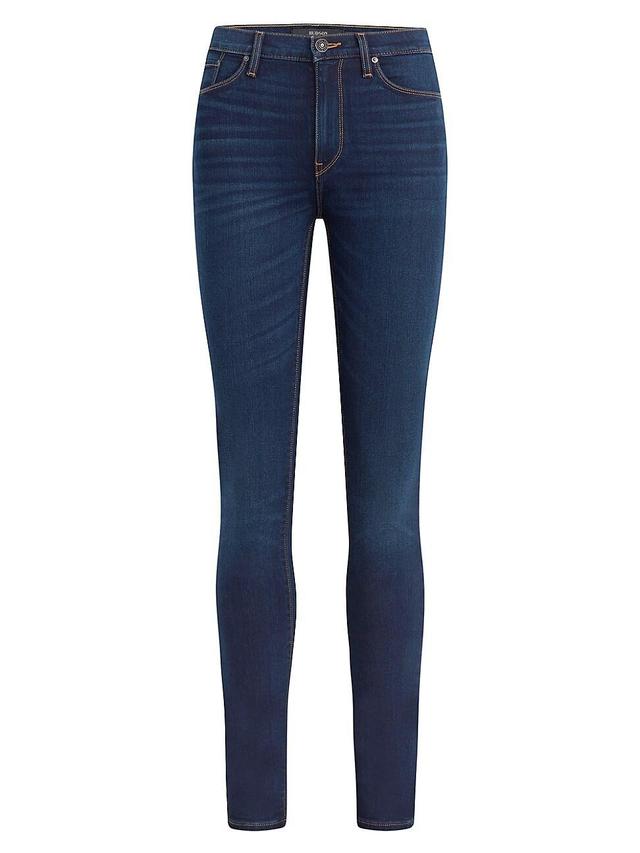 Womens Barbara High-Waisted Super Skinny Jeans Product Image