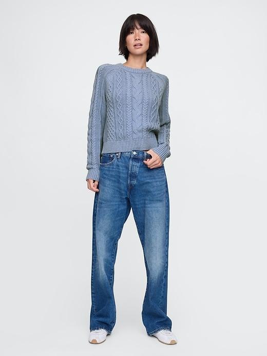 Classic Cable-Knit Sweater Product Image