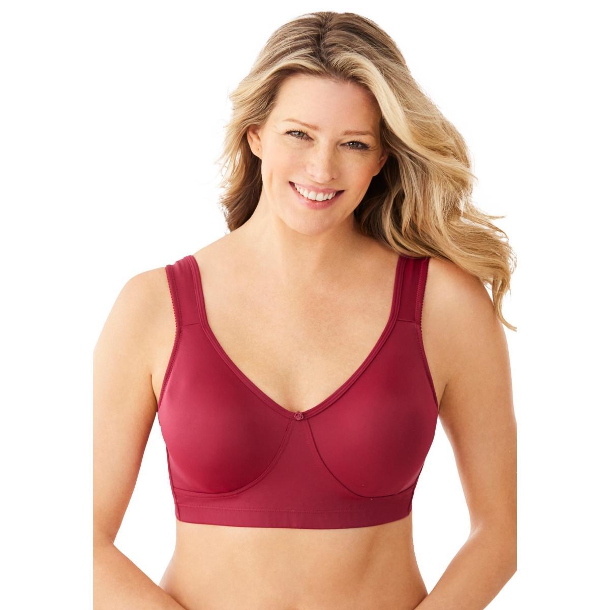 Comfort Choice Womens Wireless Microfiber T-Shirt Bra product image