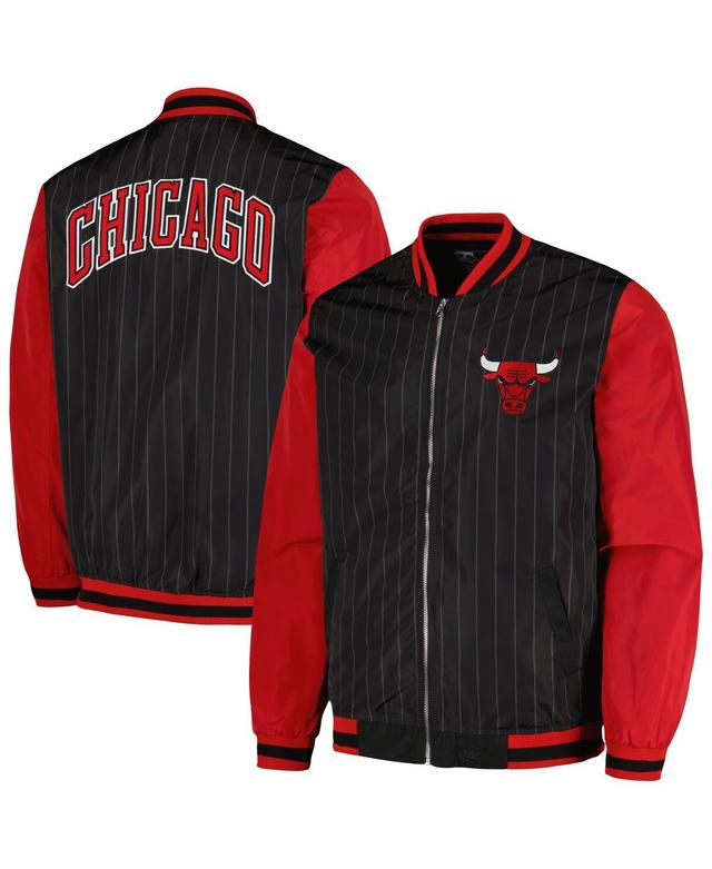 Mens JH Design Chicago Bulls Full-Zip Bomber Jacket Product Image