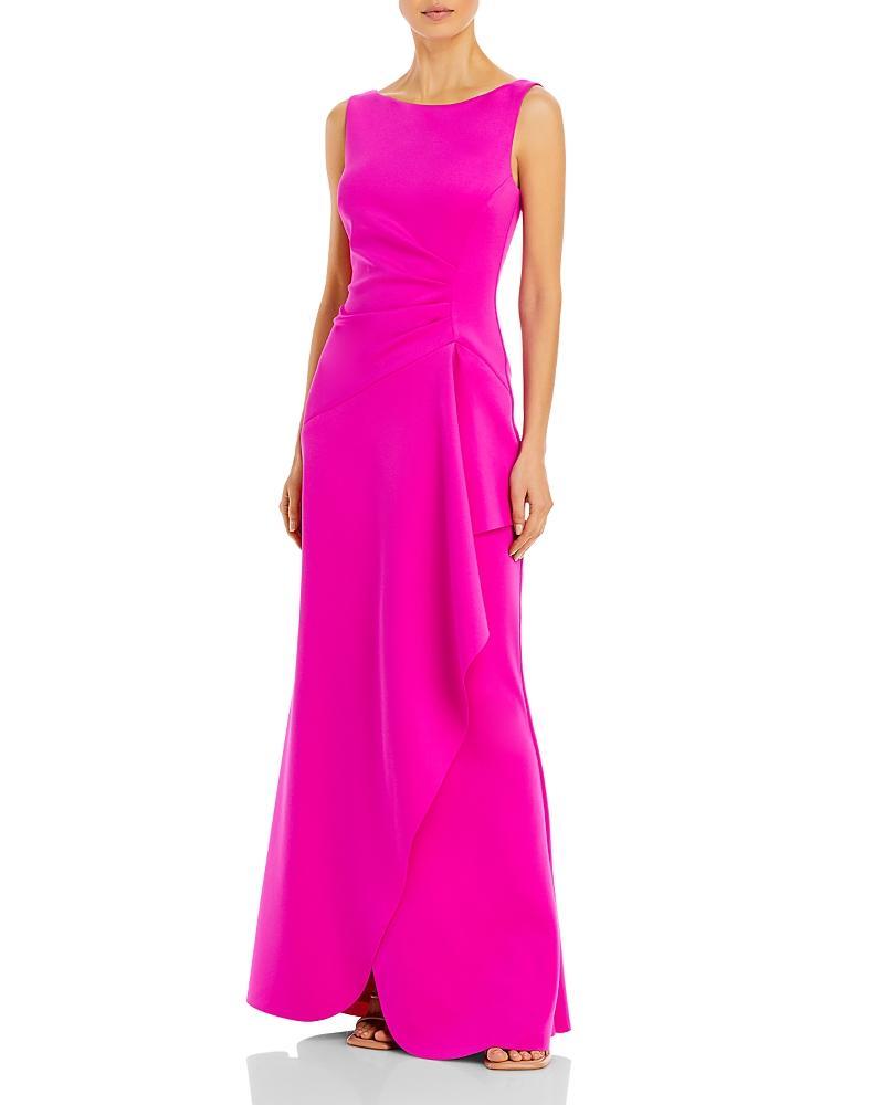 Eliza J Sleeveless Side Tuck Gown Product Image