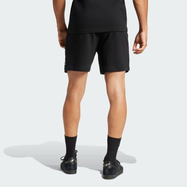 adidas All Blacks Essentials Waffle Shorts All Black XL Mens Product Image