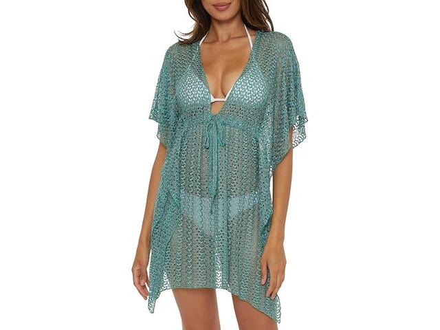 Becca Golden Lace Cover-Up Tunic Product Image