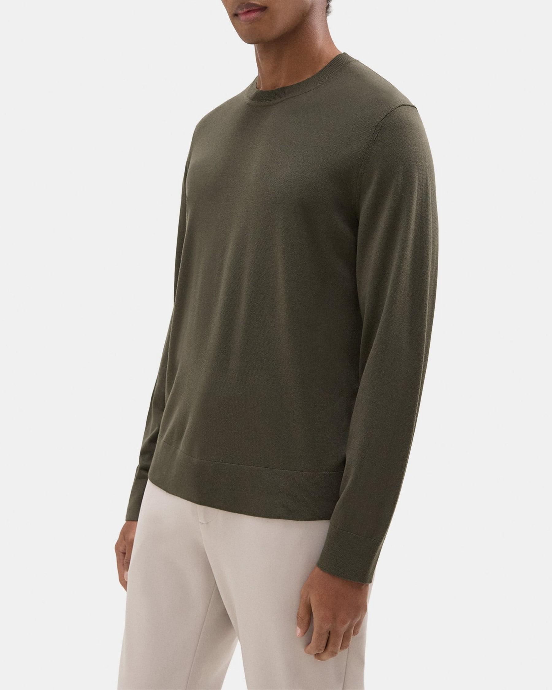 Crewneck Sweater in Regal Wool Product Image