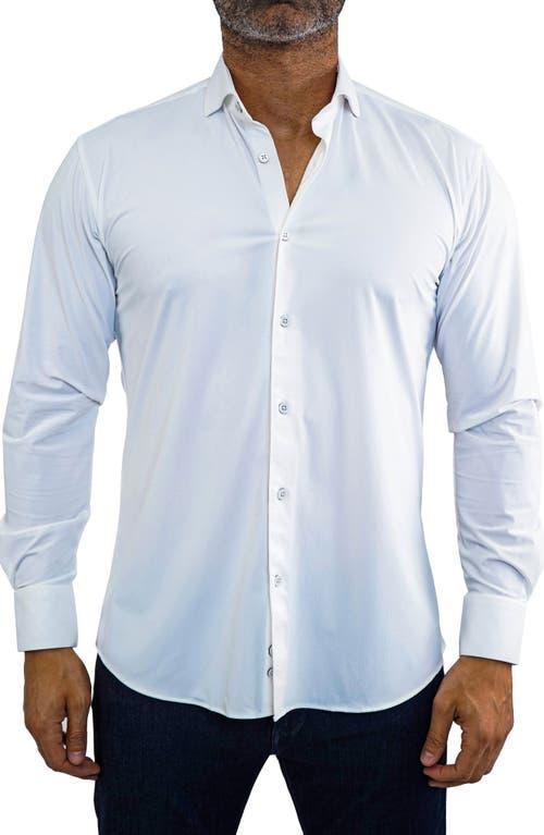 Maceoo Einstein Contemporary Fit Stretch Button-Up Shirt Product Image