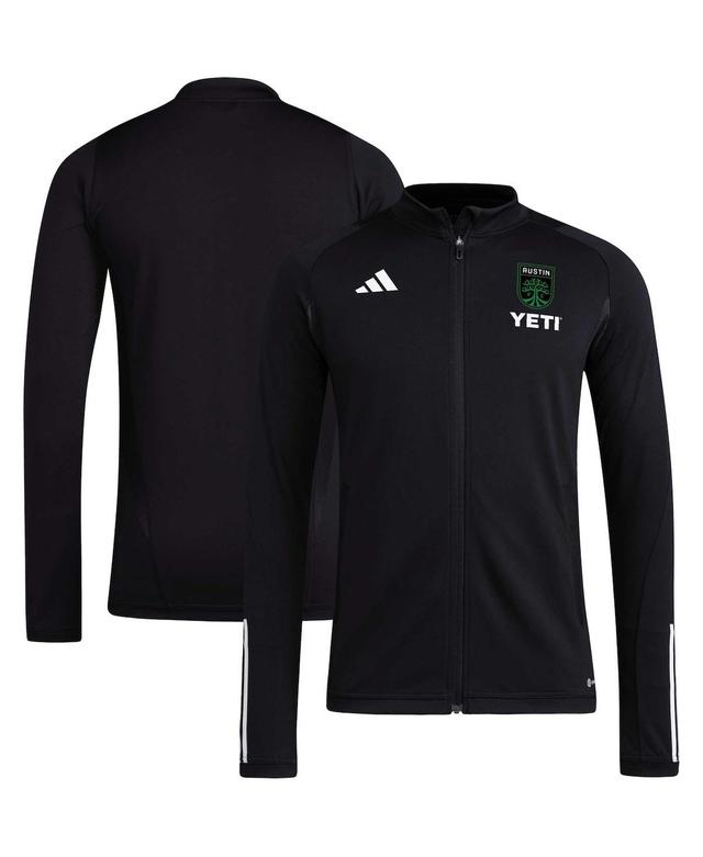 Mens adidas Black La Galaxy 2023 On-Field Aeroready Full-Zip Training Top Product Image