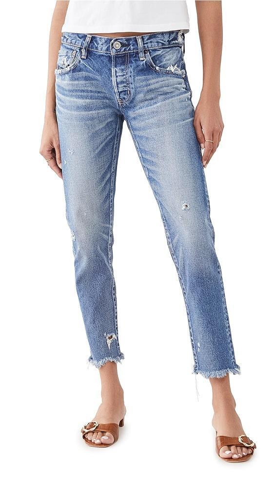 MOUSSY VINTAGE Keller Tapered Blue Jeans | Shopbop Product Image