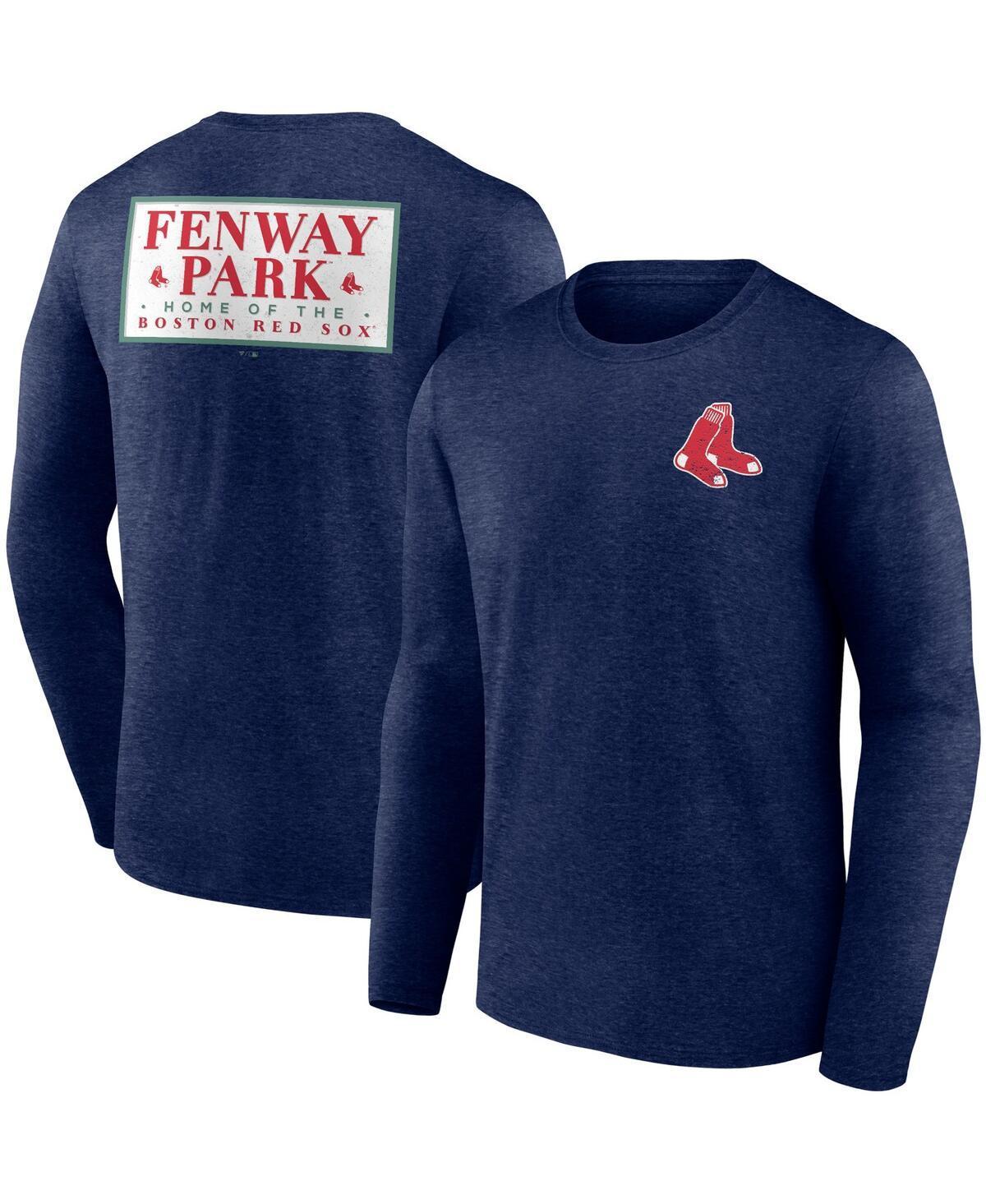 Mens Fanatics Branded Boston Red Sox Fenway Park Home Hometown Collection Long Sleeve T-Shirt Blue Product Image