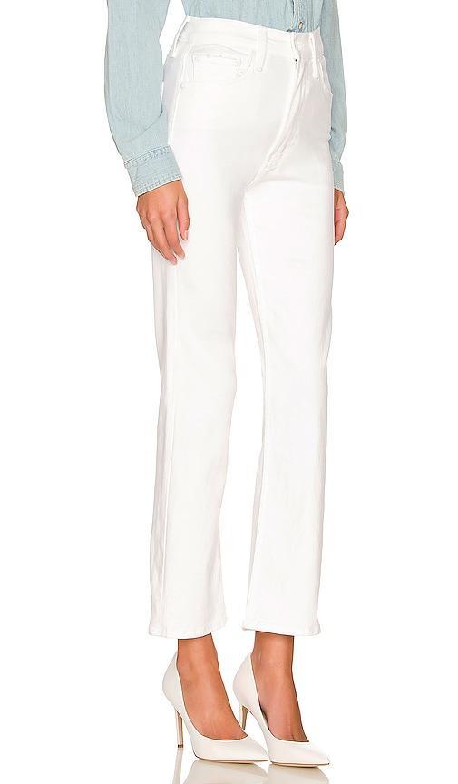 MOTHER High Waisted Rider Ankle in Fairest Of Them All - White. Size 29 (also in 24, 25, 26, 27, 28, 30, 31, 32, 33, 34). Product Image