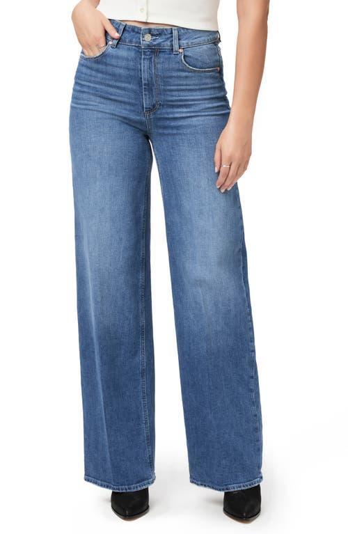 PAIGE Sasha High Waist Wide Leg Jeans Product Image