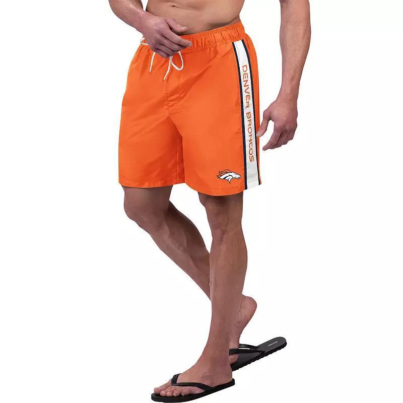 Mens G-III Sports by Carl Banks Denver Broncos Streamline Volley Swim Shorts Product Image