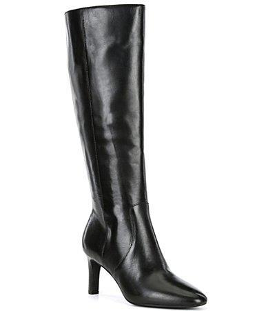 Lauren Ralph Lauren Caelynn Leather Tall Boots Product Image