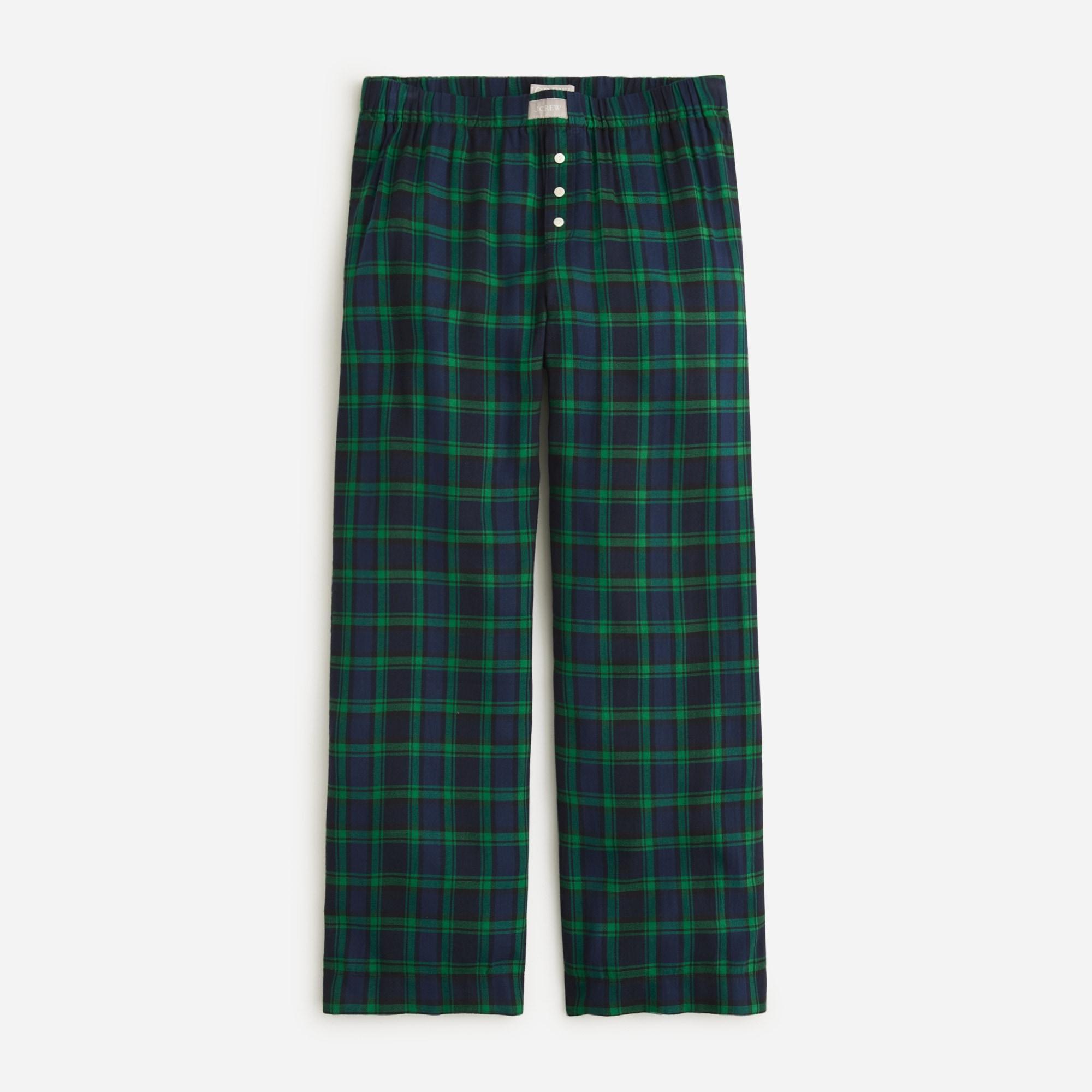 Flannel pajama pant in Black Watch tartan Product Image