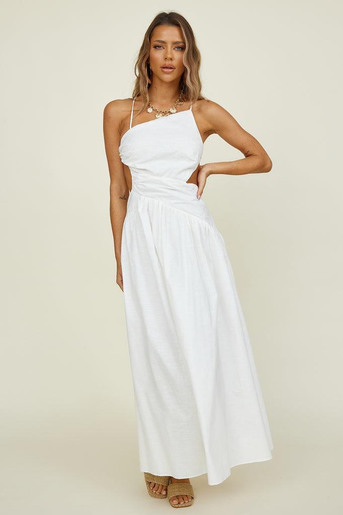 Marais Maxi Dress White Product Image