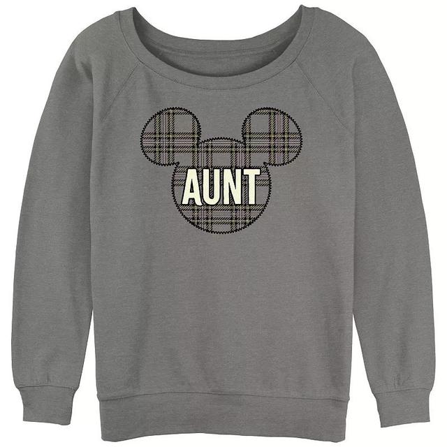 Disney Princesses Juniors In My Princess Era Slouchy Terry Graphic Pullover, Womens Grey Heather Product Image