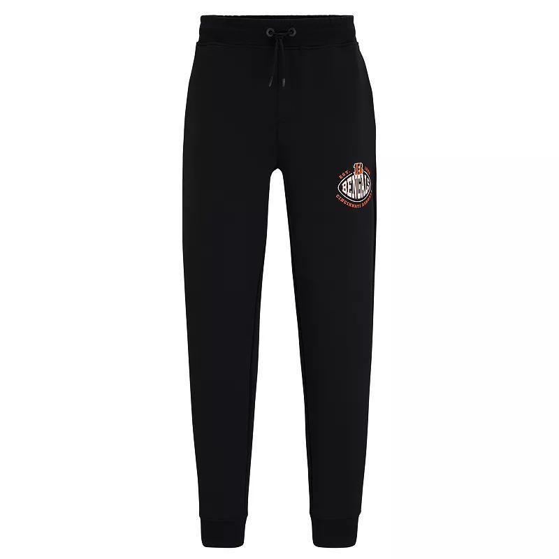 Mens BOSS X NFL Black Cincinnati Bengals Sack Tri-Blend Tracksuit Pants Product Image