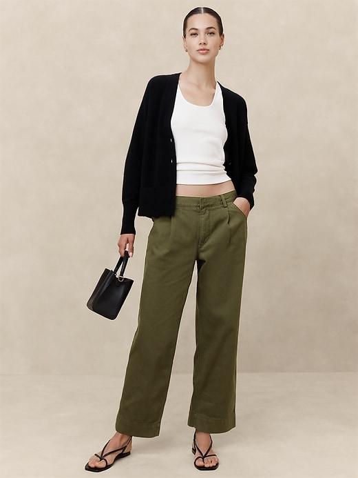 Twill Straight Pull-On Pant Product Image