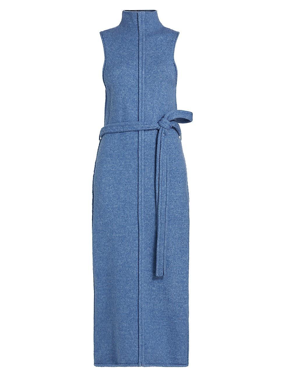 Womens Zola Knit Tie-Waist Maxi Dress product image