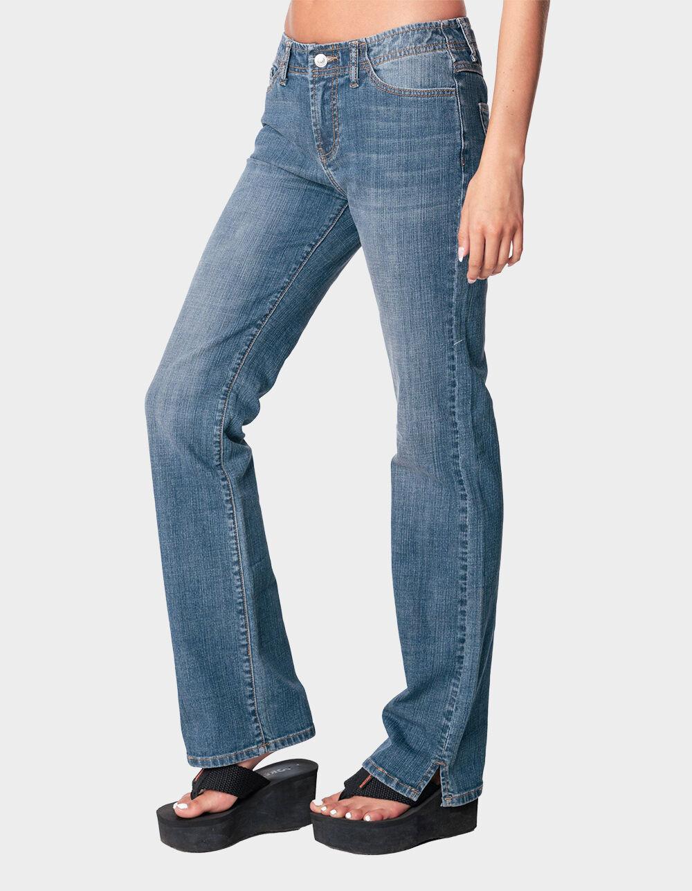 EDIKTED Aubrey Low Rise Jeans Product Image