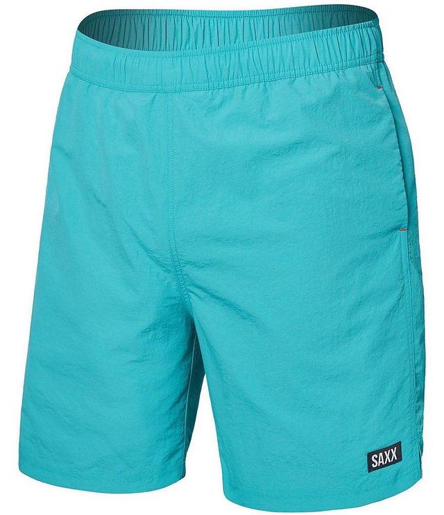 SAXX Go Coastal Solid Two-In-One 7#double; Inseam Volley Shorts Product Image