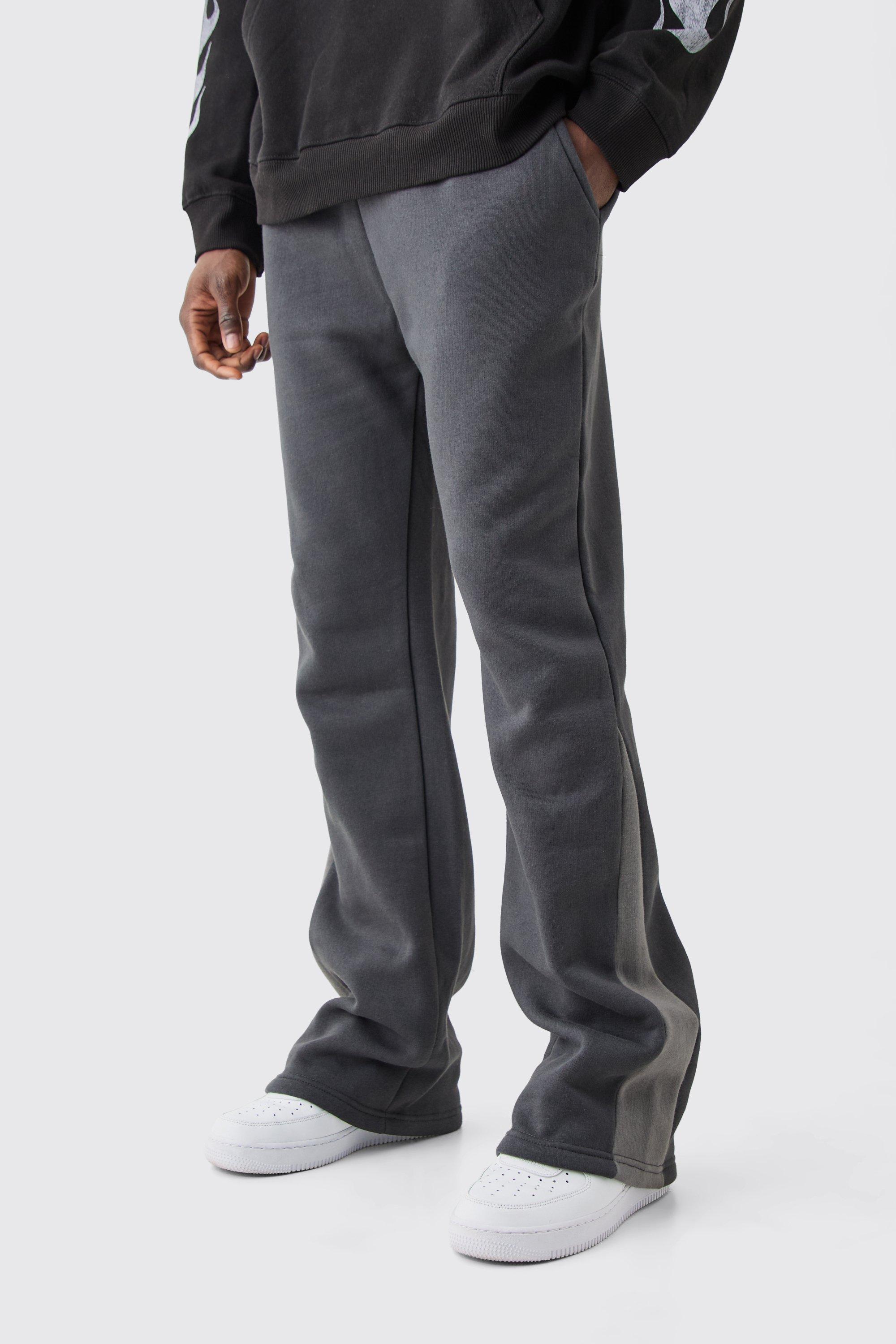 Stacked Gusset Sweatpants | boohooMAN USA Product Image