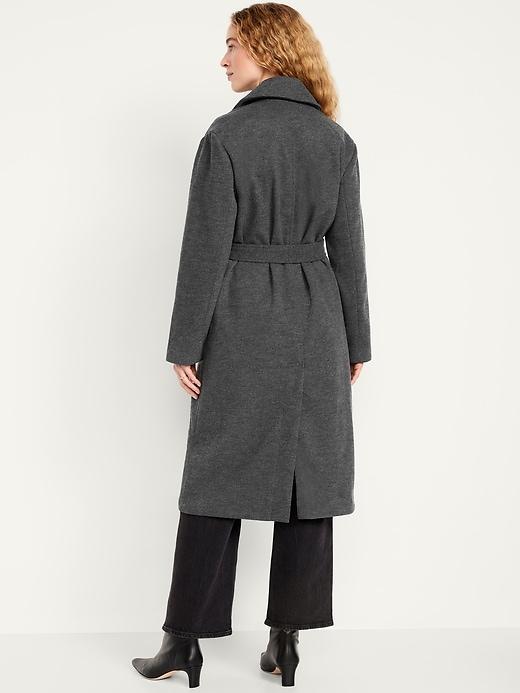 Oversized Belted Coat Product Image