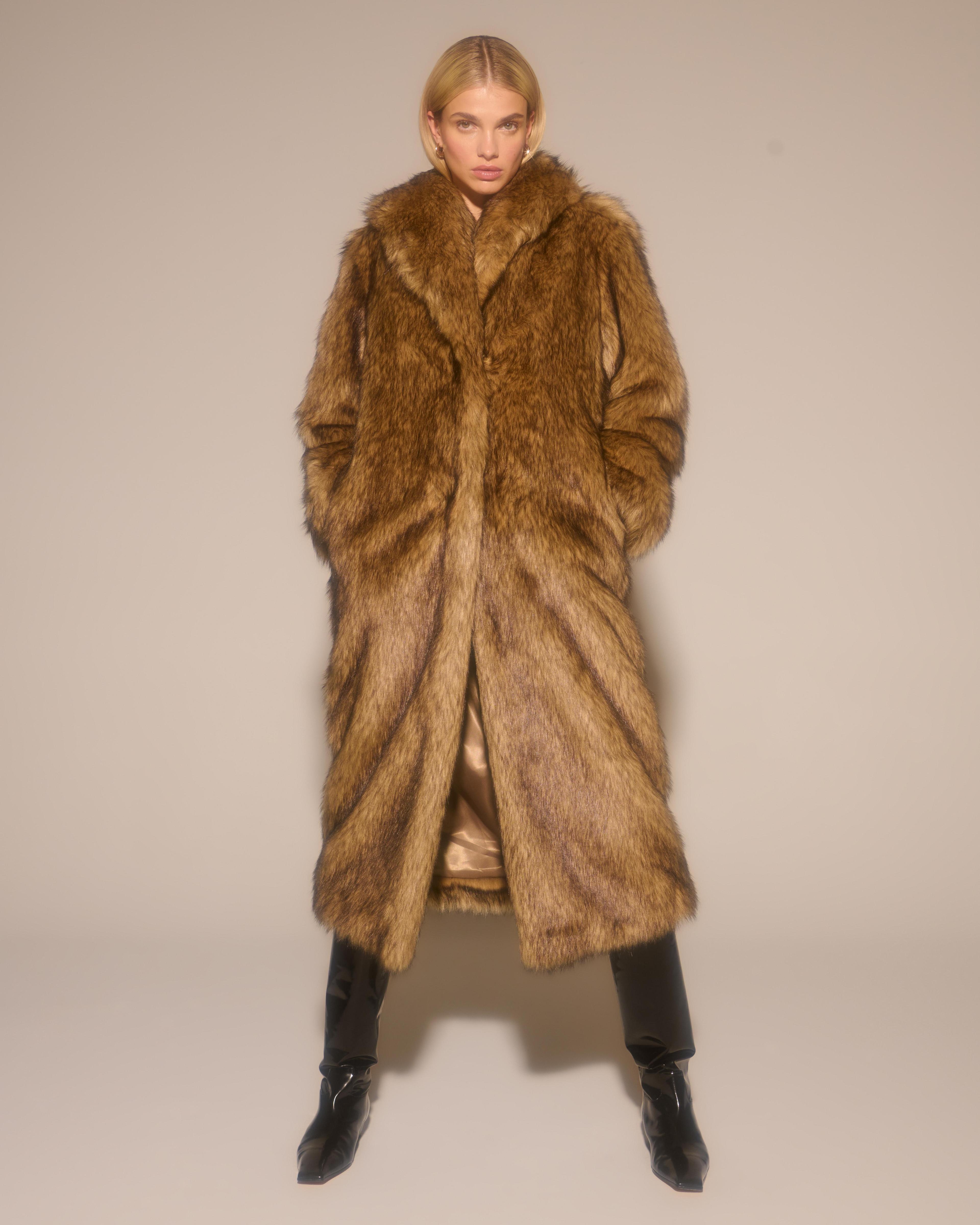 Full-Length Faux Fur Coat product image